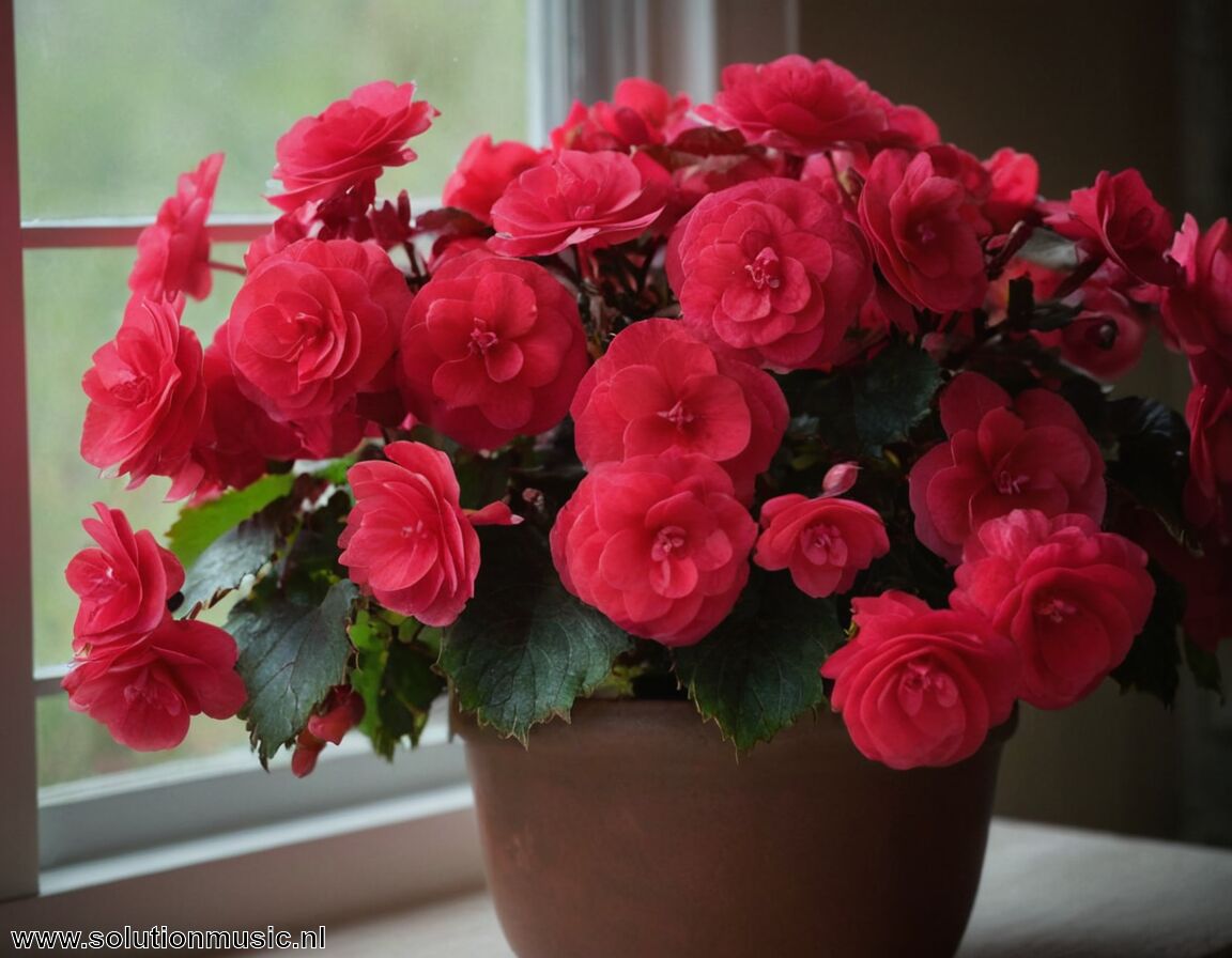 Verwijder dode bladeren en bloemen   - Overwinteren begonia » Houd je begonia levendig