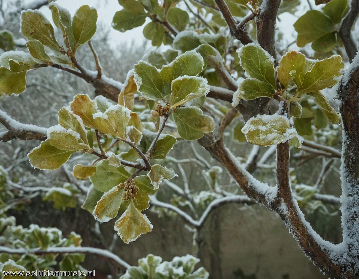 Controleer regelmatig op vorstschade of schimmels - Overwinteren vijgenboom » Fruitige zorg in de winter