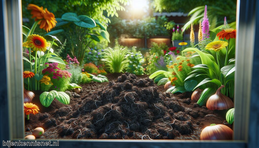 Bevat nuttige voedingsstoffen voor planten   - Compost » Waarom compost onmisbaar is voor je tuin  