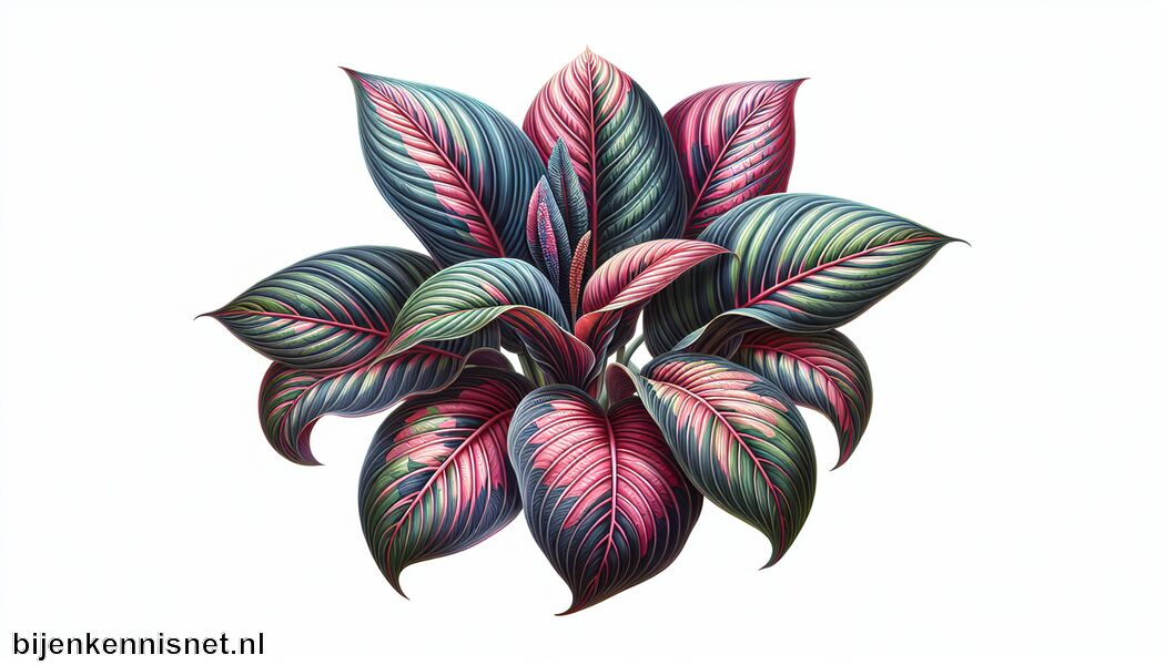 Calathea: Bijzondere patronen en kleuren op bladeren - plant met grote bladeren » De mooiste planten met grote bladeren 