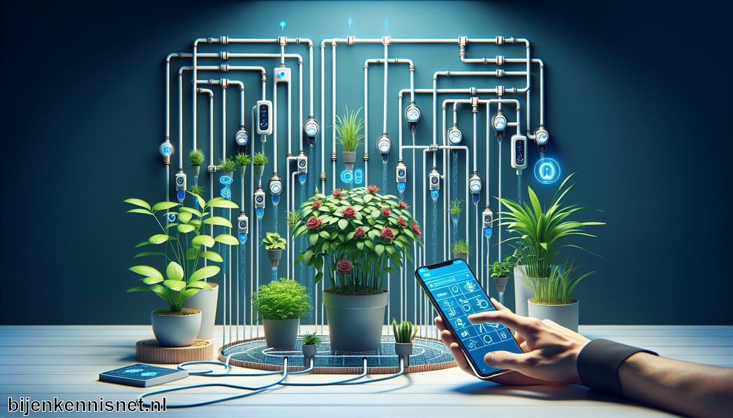 Slimme sensoren met smartphone-integratie - automatisch planten water geven » Handige systemen voor automatisch water geven 