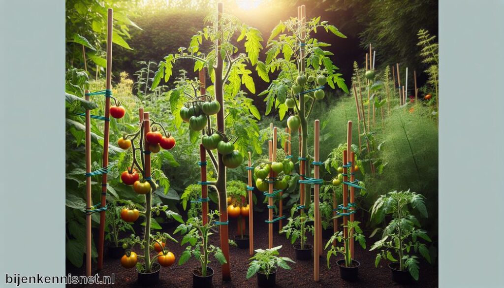 Tomaten stokken » De beste stokken voor je tomatenplanten